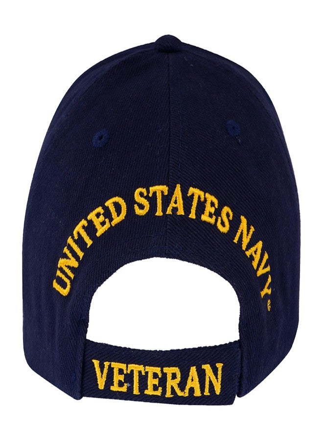 Trendy Zone 21 US Navy Veteran Hat for Men and Women, Officially Licensed Product | United States Navy (USN) | Ideal for Gifting | Navy Blue - Image 3